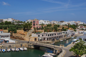 Fototapeta na wymiar Ciutadella de Menorca