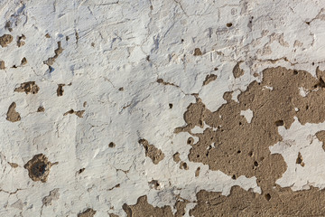 cracked paint is often used as a background, cracked paint closeup as background, old peeling wall