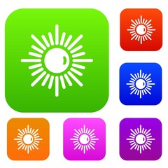 Sun set color collection