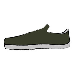 young shoes isolated icon