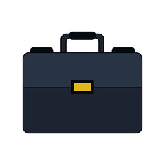 business briefcase icon image vector illustration design 