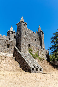 Santa Maria da Feira Castle in Portugal