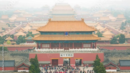 West Watchtower of the Forbidden City (Palace Museum), Beijing, China загрузить
