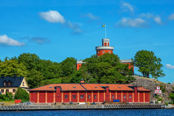 Kastellet citadel in Stockholm