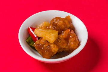酢豚　Chinese sweet and sour pork