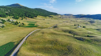 Limestone karst landscape on Durmitor, Montenegro