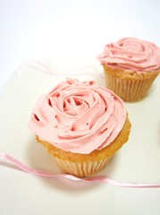 Cupcakes de Fresa