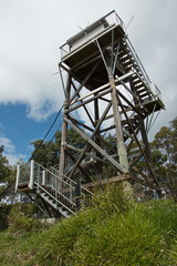 Fire Tower auf Mount Allen in Conondale NP