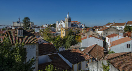 Église Saint-Vincent à Abrantes, Ribatejo, Portugal