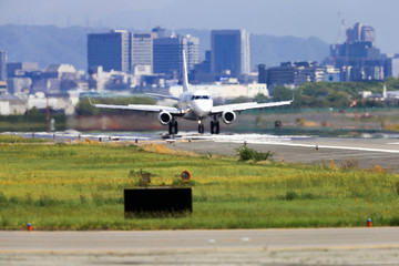 伊丹からの離陸