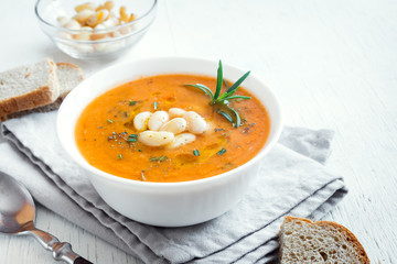 Bean and vegetable soup