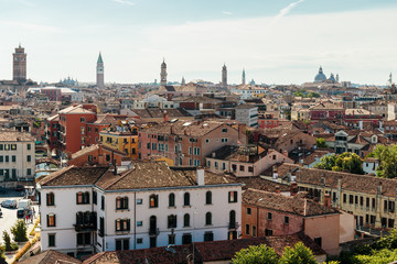 Obraz premium Top view of Venice