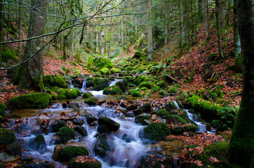 Cascades de Charlemagne in den Vogesen