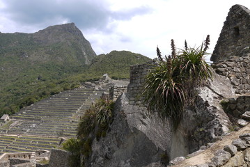 Fototapeta na wymiar Inca walls