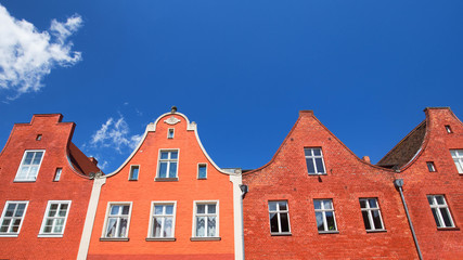 Fototapeta na wymiar Potsdam / (Hollandisches Viertel) / traditional architecture