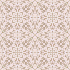 vintage seamless pattern. Vector monochrome background for textile, print, wallpapers, wrapping.