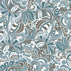 Seamless paisley pattern. Vector background for textile, print, wallpapers, wrapping.