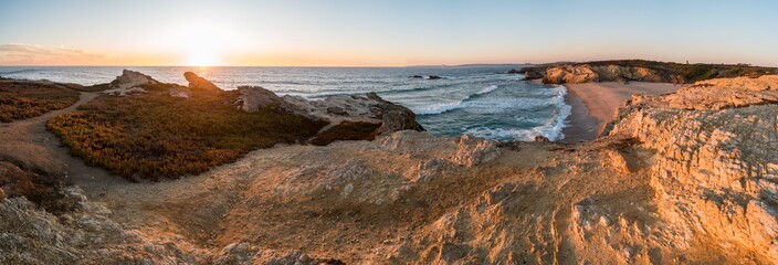 Landscape of Porto Covo beach