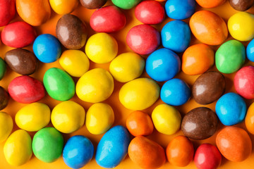 Colorful candies, closeup