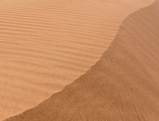 Background red desert sand