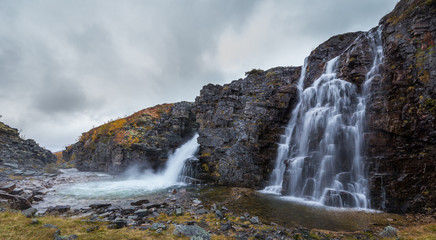 Wasserfall Storulfossen, Rondane Nationalpark