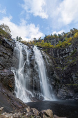Obraz na płótnie Canvas Skjervsfossen Wasserfall, Norwegen