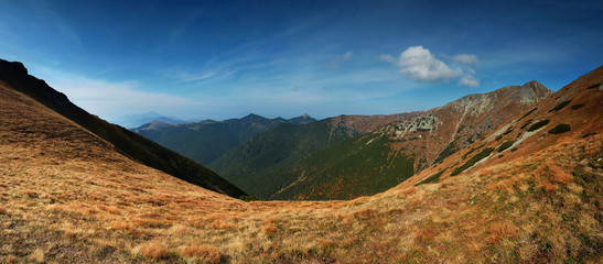 Panorama - Jałowiecka Przełęcz 