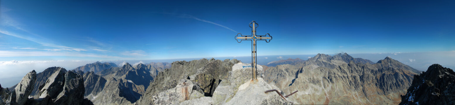Panorama z Gerlachu