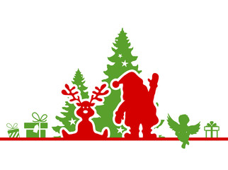 Silhouette Weihnachten