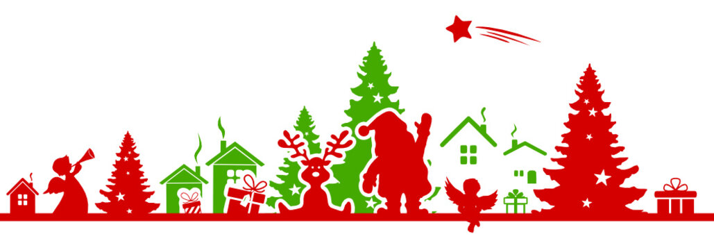 Silhouette Weihnachten