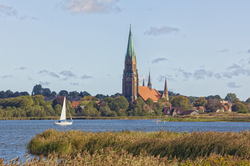 Schleswig Cathedral - obrazy, fototapety, plakaty