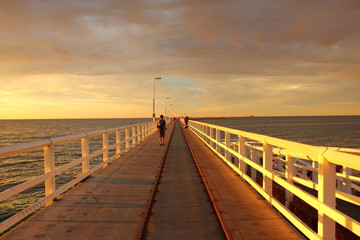 Fototapeta na wymiar Busselton jetty, Western Australia