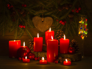 New Year's still life. 