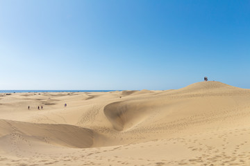Dunes at Maspalomas, Gran Canaria, Spain