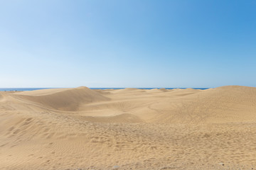 Dunes at Maspalomas, Gran Canaria, Spain
