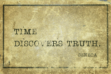 time discovers Seneca