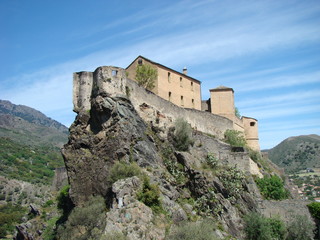 Fototapeta na wymiar Citadelle de Corté - Corse