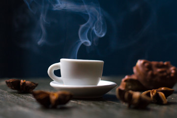 /cup with coffee. Good for background 