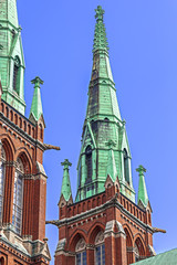 Fototapeta na wymiar St. John's Church in Helsinki.