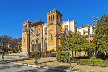 Fototapeta premium Museum of Arts and Traditions in Sevilla