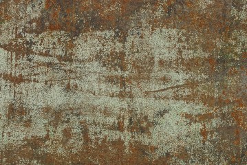 Серо коричневый фон из части железной стены