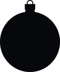 Christmas bauble decoration - Silhouette