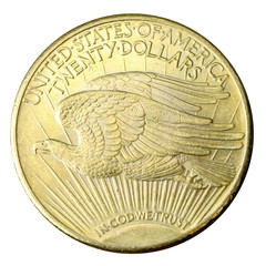 Gold american coins