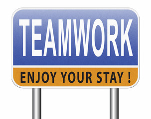 Search photos "teamwork sign"