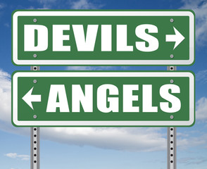 devil and angel