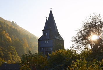 Steeger Tor von Bacharach, Goldene Abenddämmerung
