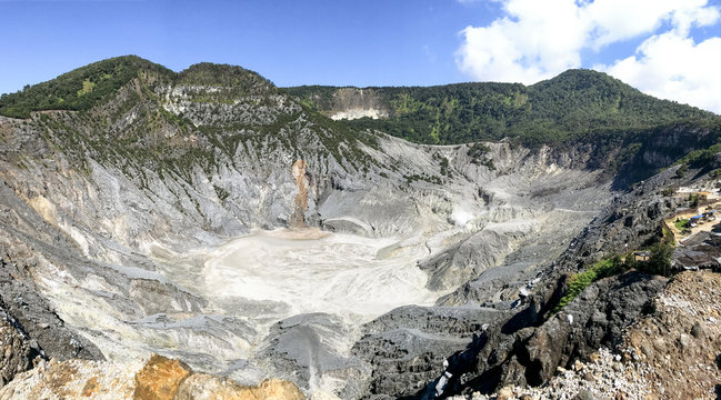 Tangkuban Perahu Volcano, Indonesia