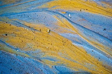 Blue sand texture