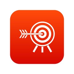 Darts icon digital red