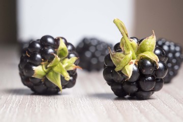 blackberries